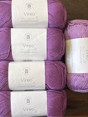 Universal Vireo Yarn in Orchid Purple - Soft Tencel Blend